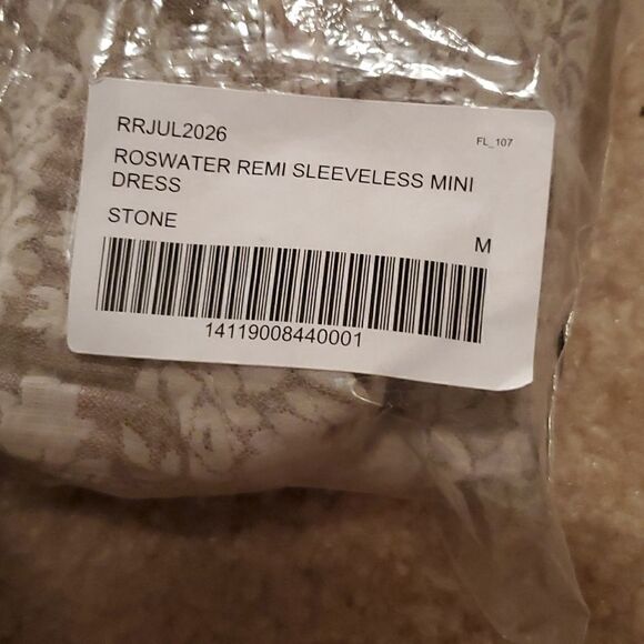 ROSEWATER REMI Linen-Blend Mini Dress - Picture 4 of 4